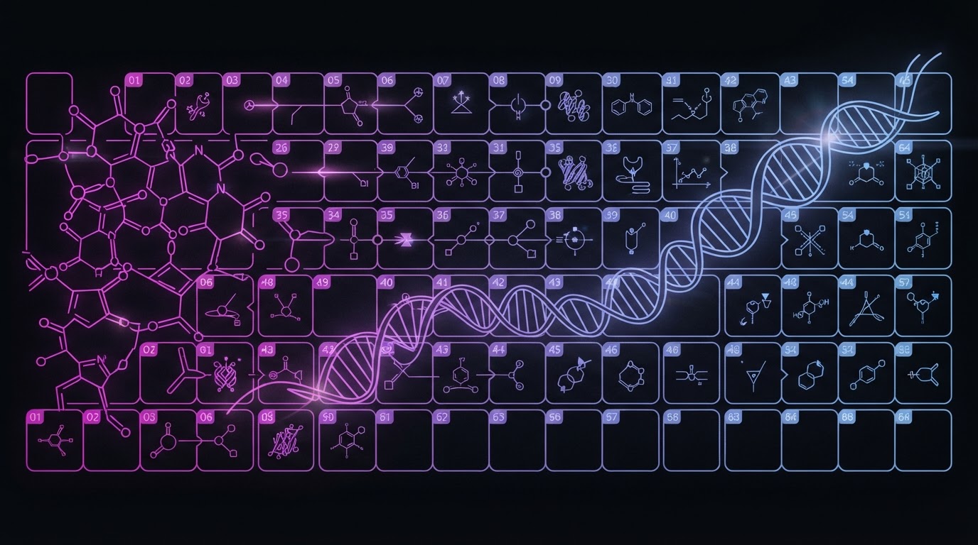 Abstract Dipp AI illustration for Life Sciences & Pharma: agentic execution governed by named human authority