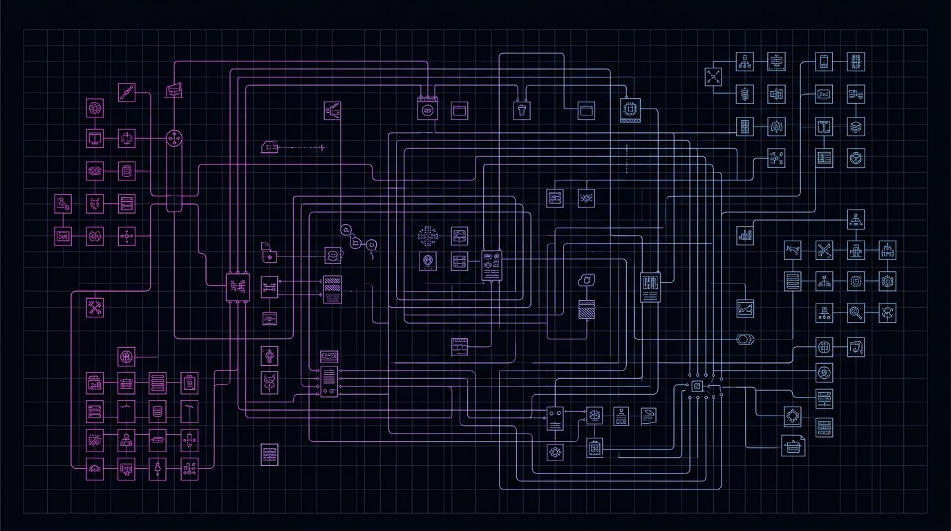 Heterogeneous enterprise systems woven into a single uniform connector mesh
